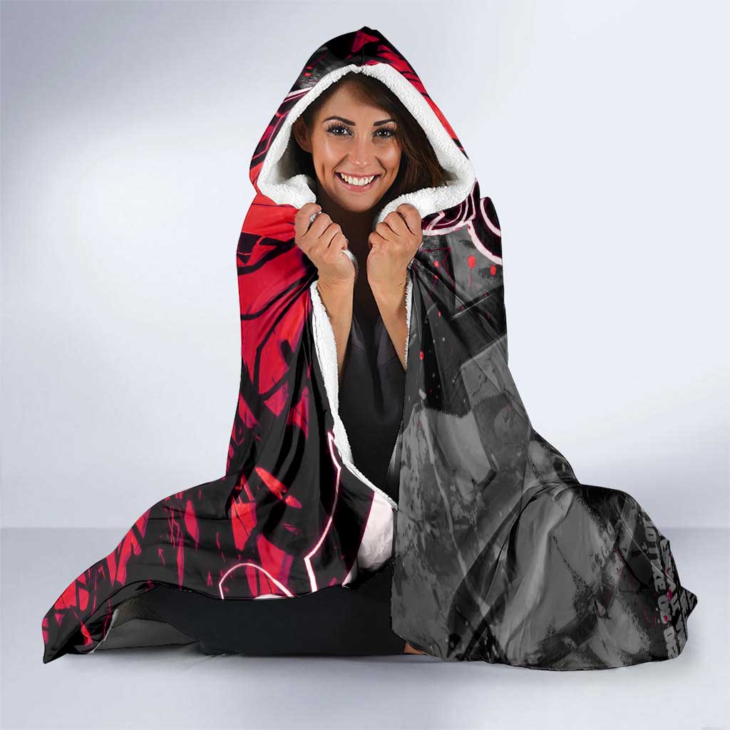 Toji Fushiguro Hooded Blanket Urban Graffiti Anime Style