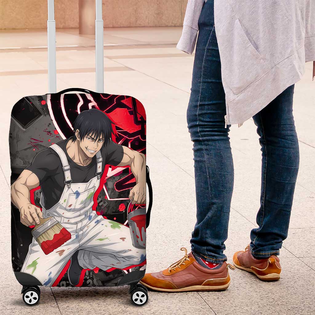 Toji Fushiguro Luggage Cover Urban Graffiti Anime Style