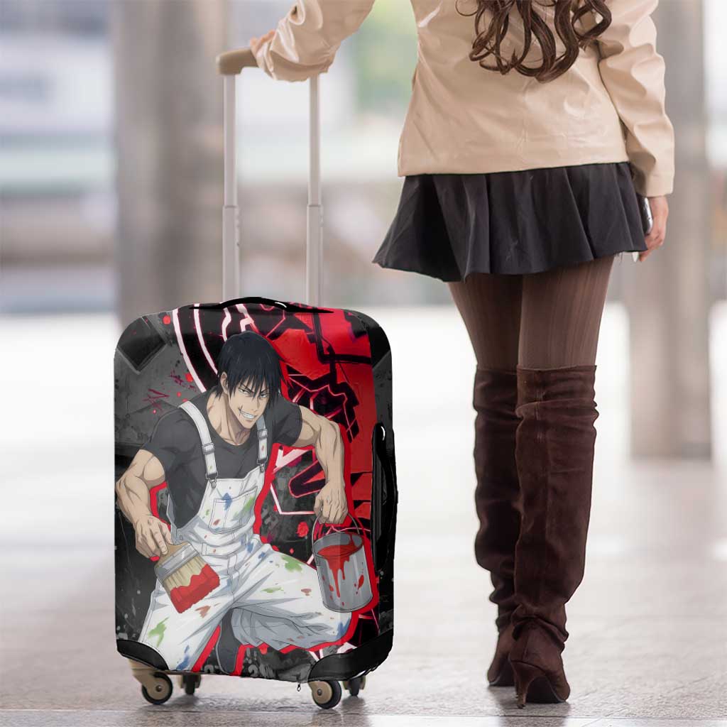 Toji Fushiguro Luggage Cover Urban Graffiti Anime Style