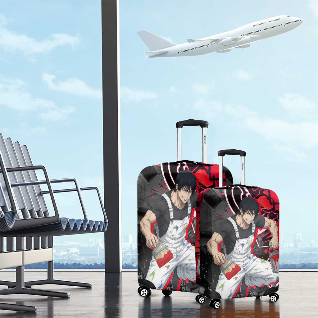 Toji Fushiguro Luggage Cover Urban Graffiti Anime Style