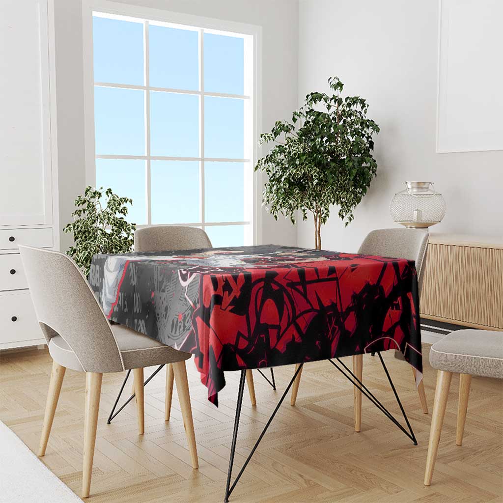 Toji Fushiguro Tablecloth Urban Graffiti Anime Style