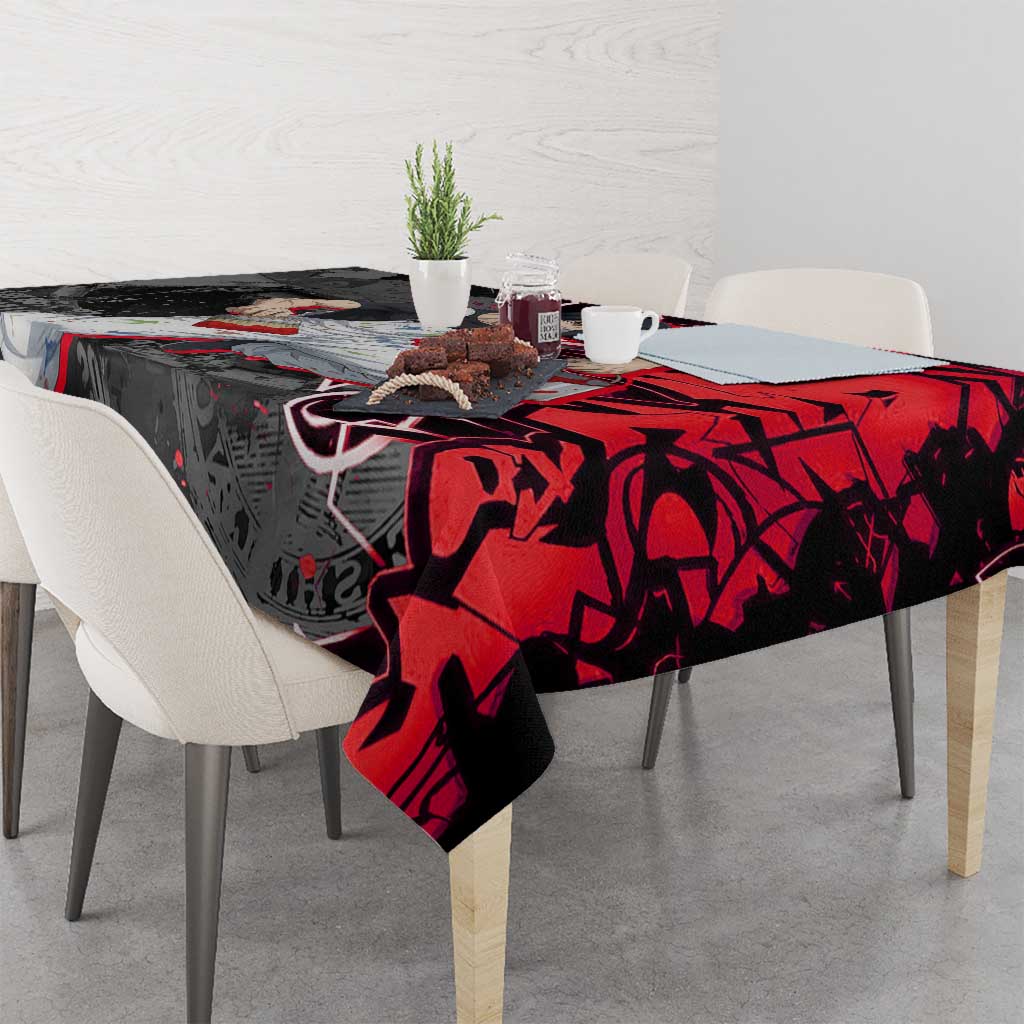 Toji Fushiguro Tablecloth Urban Graffiti Anime Style