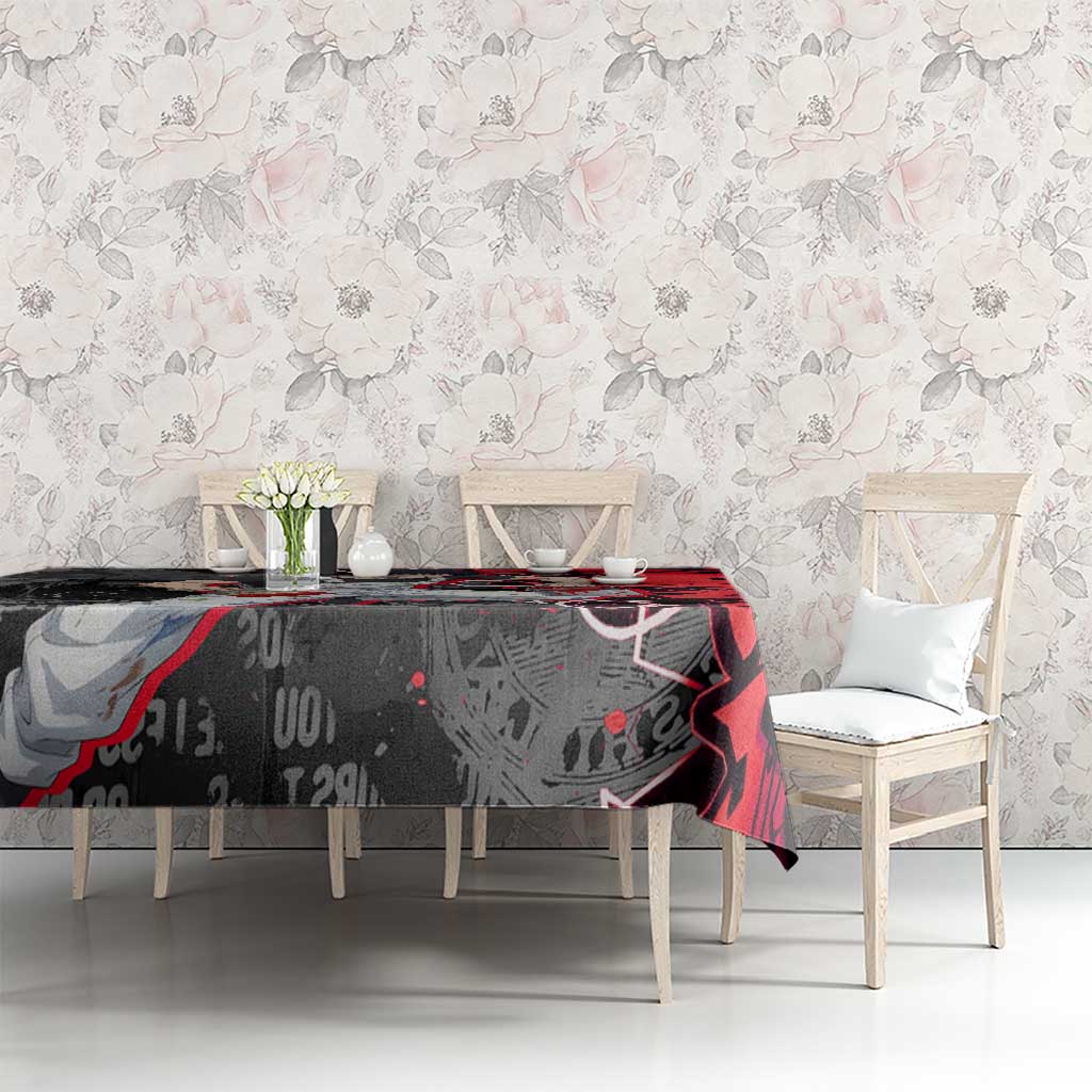 Toji Fushiguro Tablecloth Urban Graffiti Anime Style