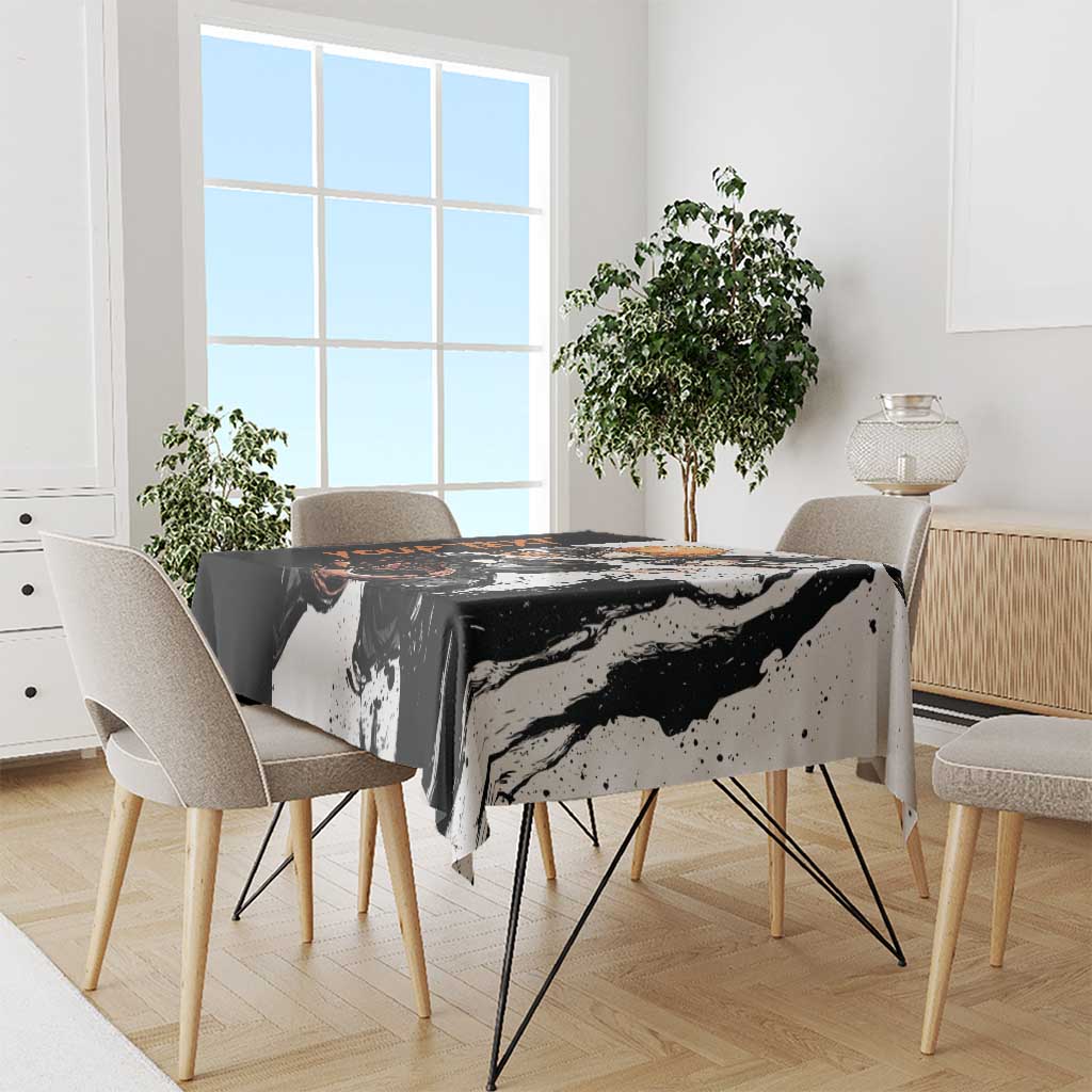 Personalized Ichigo Kurosaki Tablecloth Ink Splash Anime Brush Style
