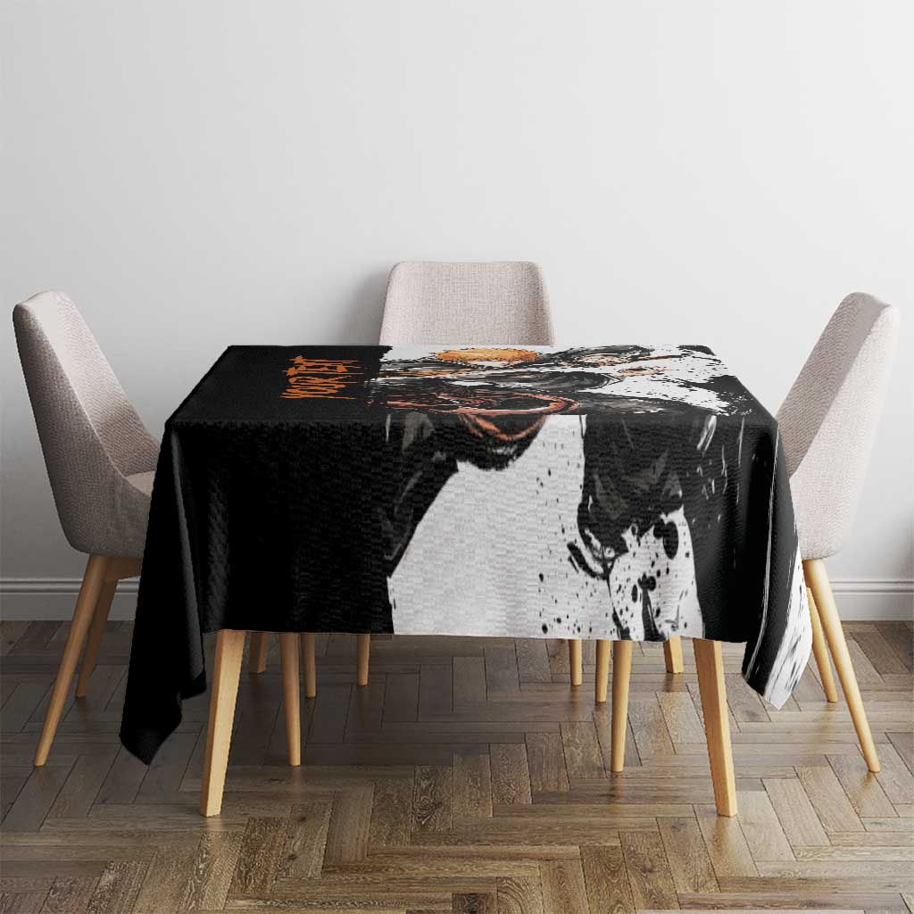 Personalized Ichigo Kurosaki Tablecloth Ink Splash Anime Brush Style