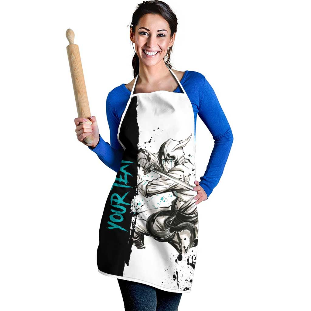 Personalized Ulquiorra Cifer Apron Ink Splash Anime Brush Style