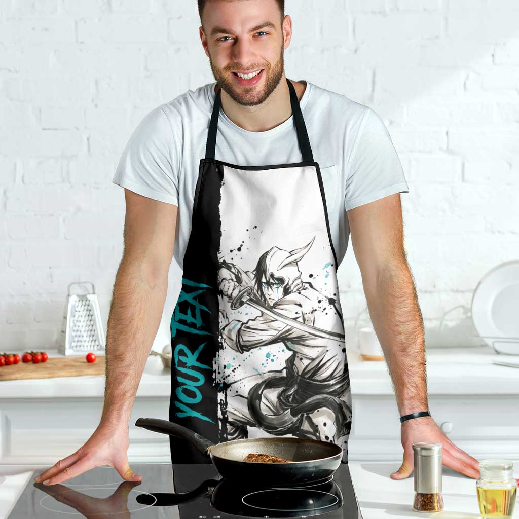 Personalized Ulquiorra Cifer Apron Ink Splash Anime Brush Style