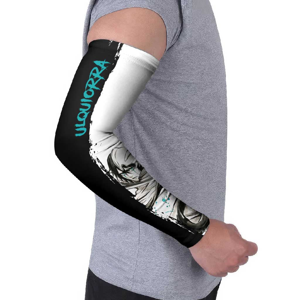 Personalized Ulquiorra Cifer Arm Sleeves Ink Splash Anime Brush Style