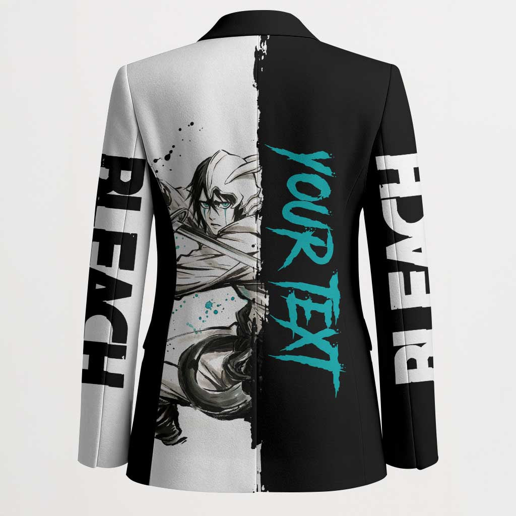 Personalized Ulquiorra Cifer Blazer Ink Splash Anime Brush Style