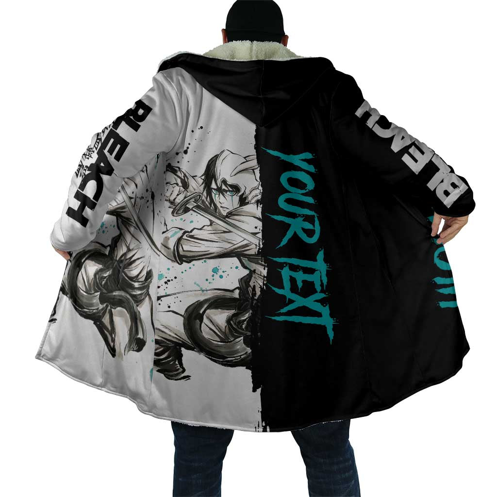 Personalized Ulquiorra Cifer Cloak Ink Splash Anime Brush Style