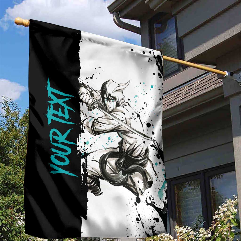 Personalized Ulquiorra Cifer Garden Flag Ink Splash Anime Brush Style