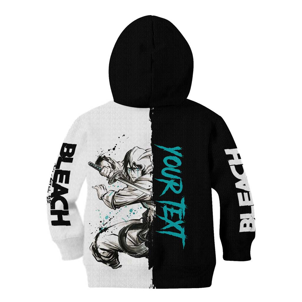 Personalized Ulquiorra Cifer Kid Hoodie Ink Splash Anime Brush Style