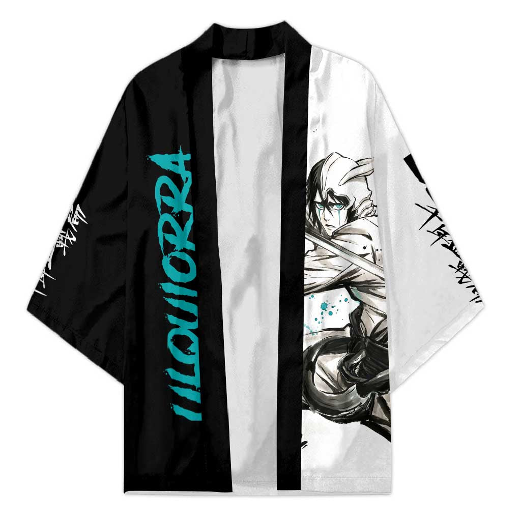Personalized Ulquiorra Cifer Kimono Ink Splash Anime Brush Style