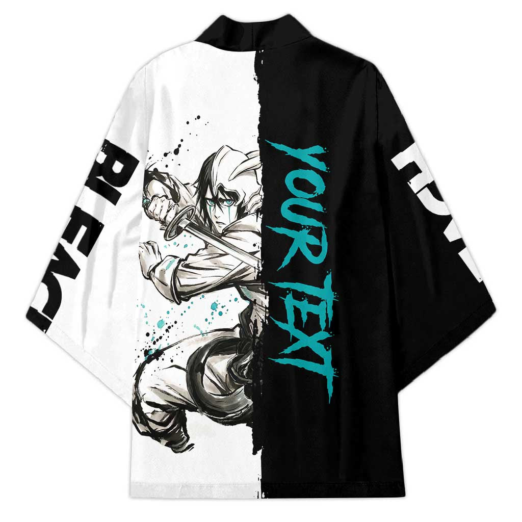 Personalized Ulquiorra Cifer Kimono Ink Splash Anime Brush Style