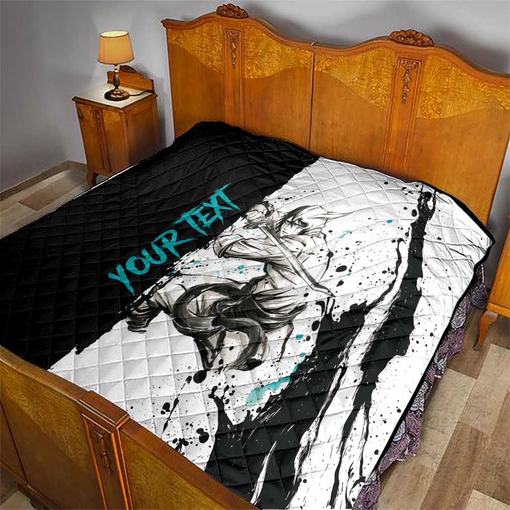 Personalized Ulquiorra Cifer Quilt Ink Splash Anime Brush Style