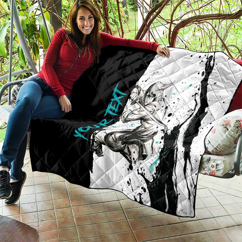 Personalized Ulquiorra Cifer Quilt Ink Splash Anime Brush Style