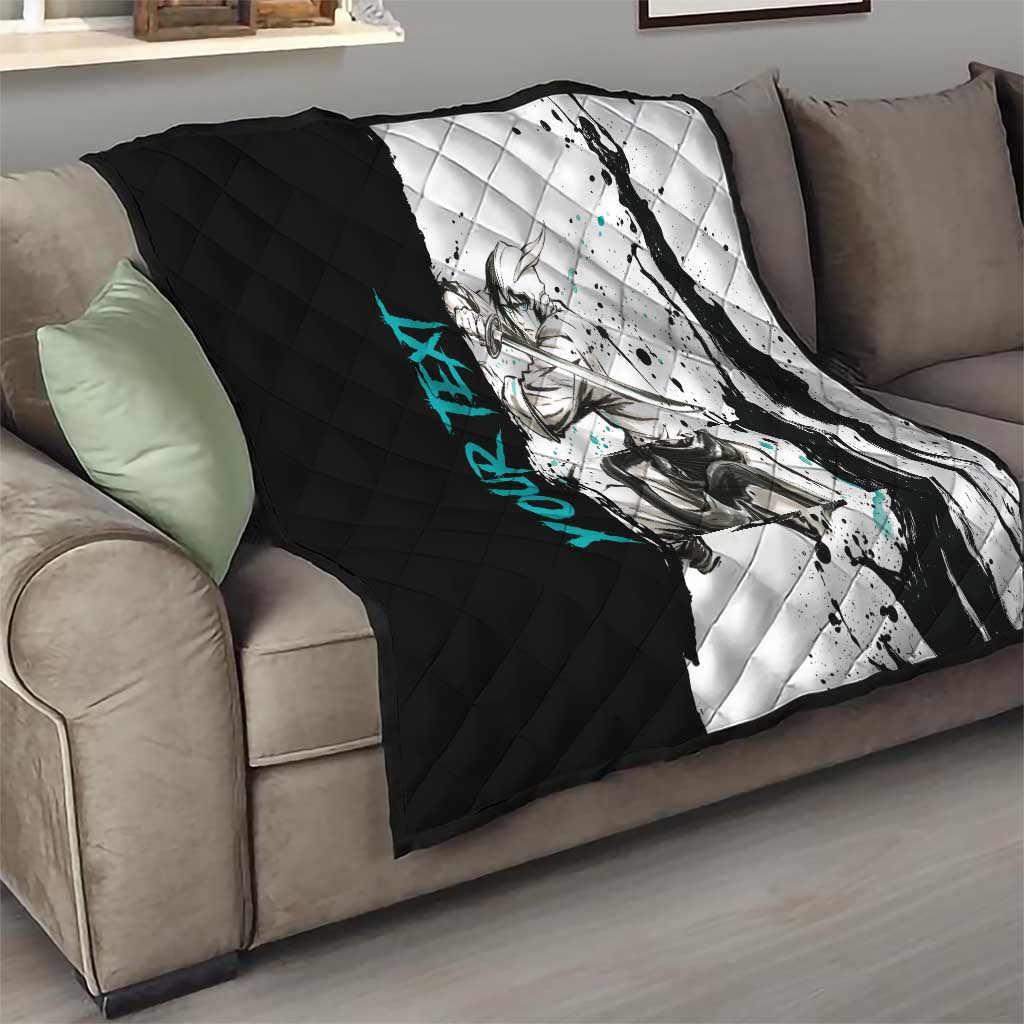 Personalized Ulquiorra Cifer Quilt Ink Splash Anime Brush Style