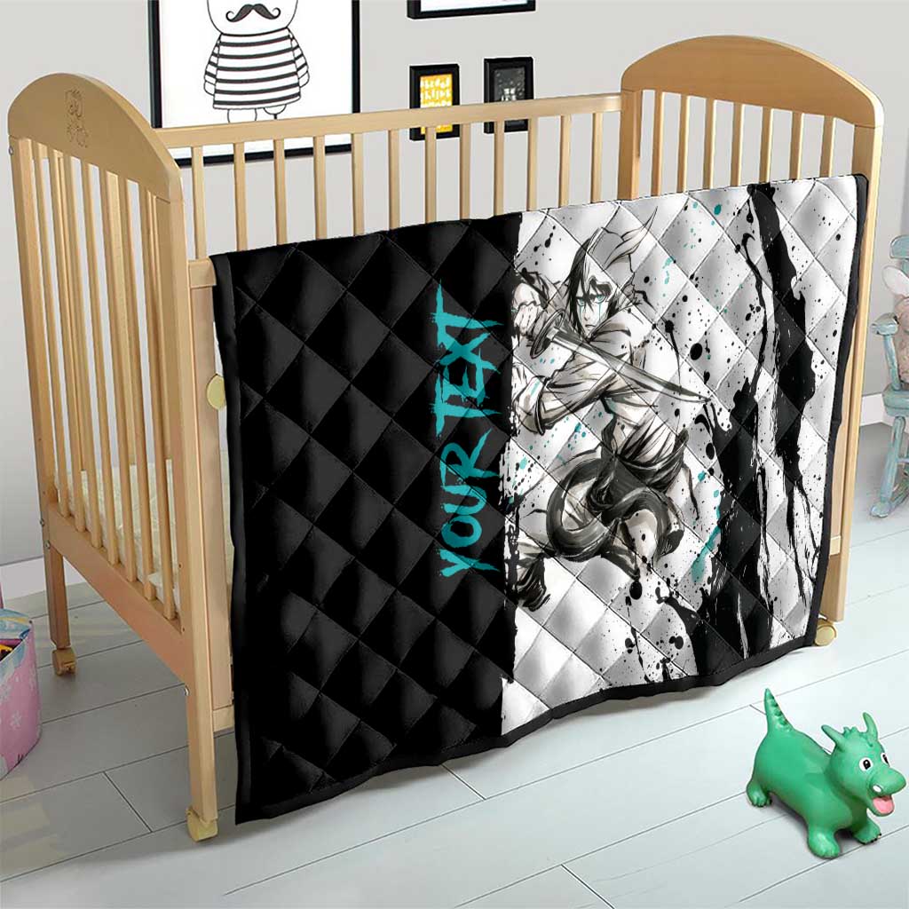 Personalized Ulquiorra Cifer Quilt Ink Splash Anime Brush Style