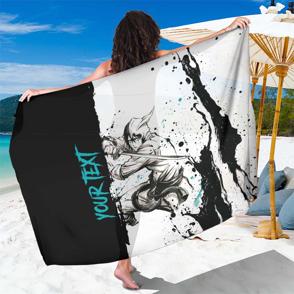 Personalized Ulquiorra Cifer Sarong Ink Splash Anime Brush Style