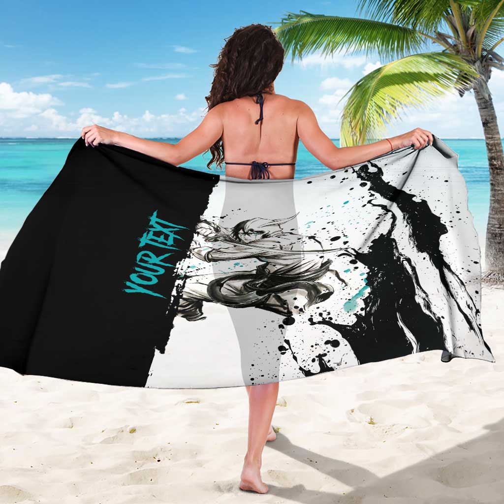 Personalized Ulquiorra Cifer Sarong Ink Splash Anime Brush Style