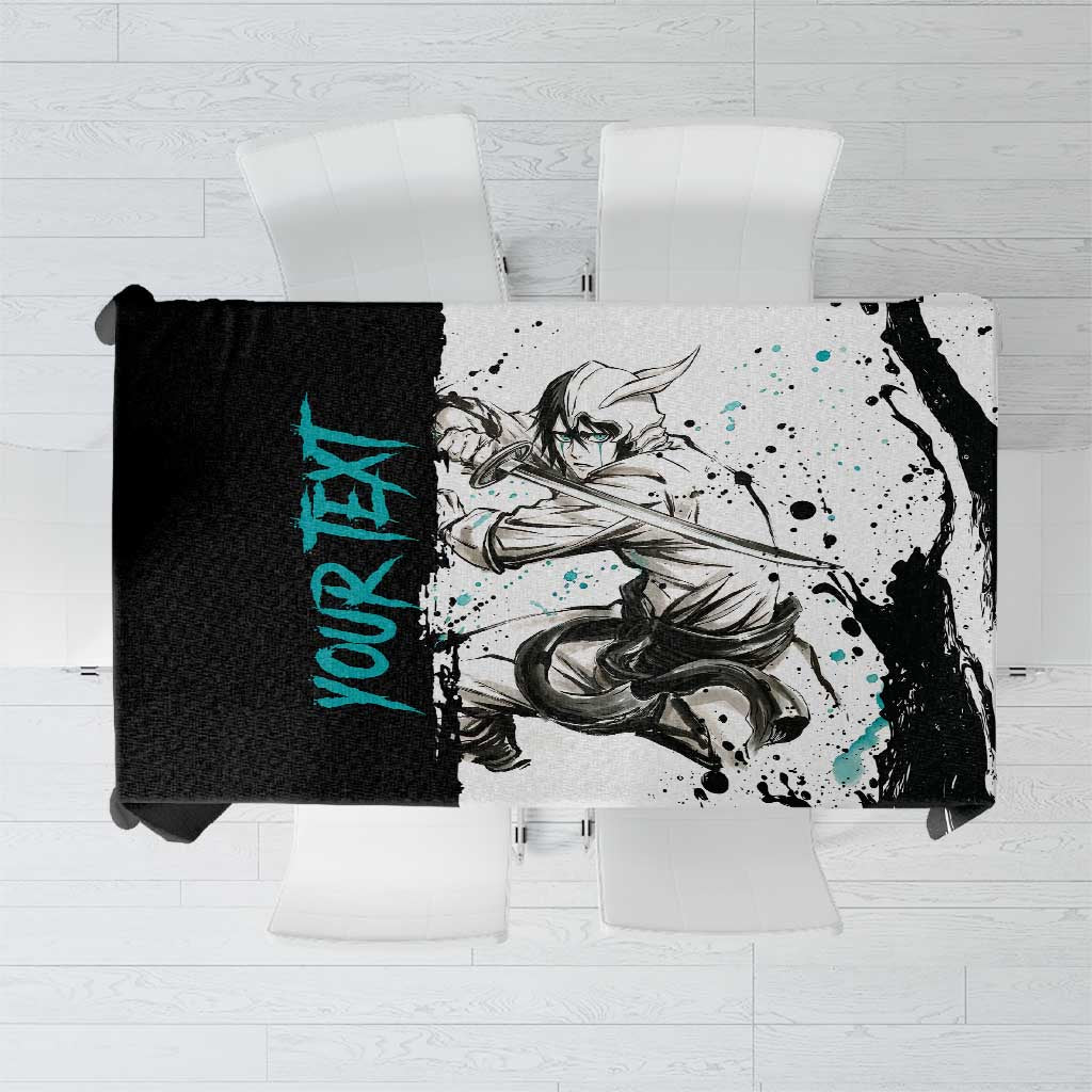 Personalized Ulquiorra Cifer Tablecloth Ink Splash Anime Brush Style
