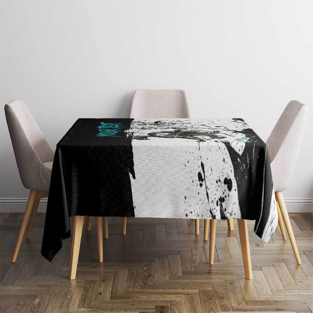 Personalized Ulquiorra Cifer Tablecloth Ink Splash Anime Brush Style