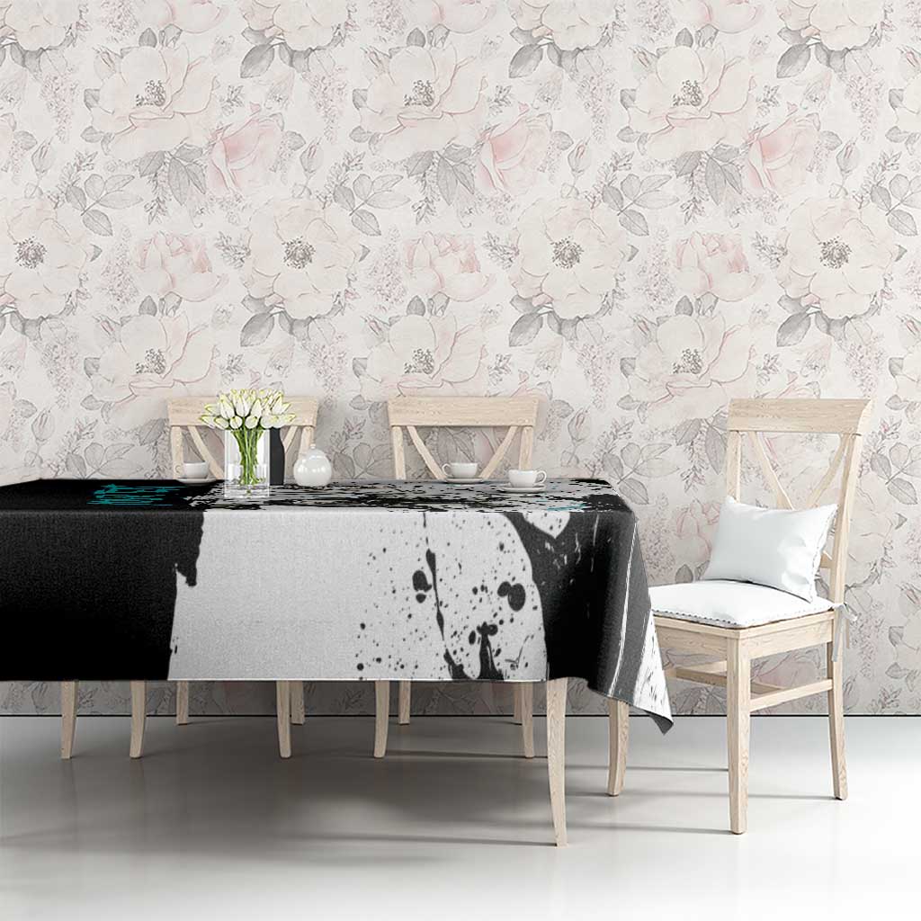 Personalized Ulquiorra Cifer Tablecloth Ink Splash Anime Brush Style