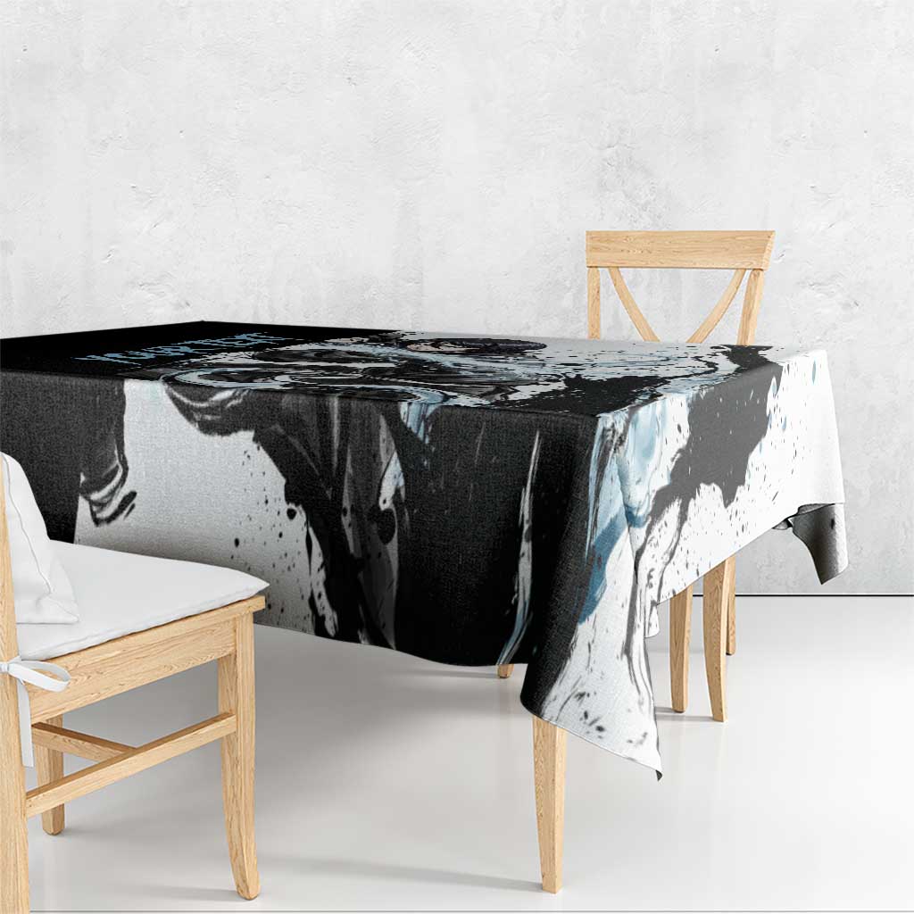 Personalized Rukia Kuchiki Tablecloth Ink Splash Anime Brush Style