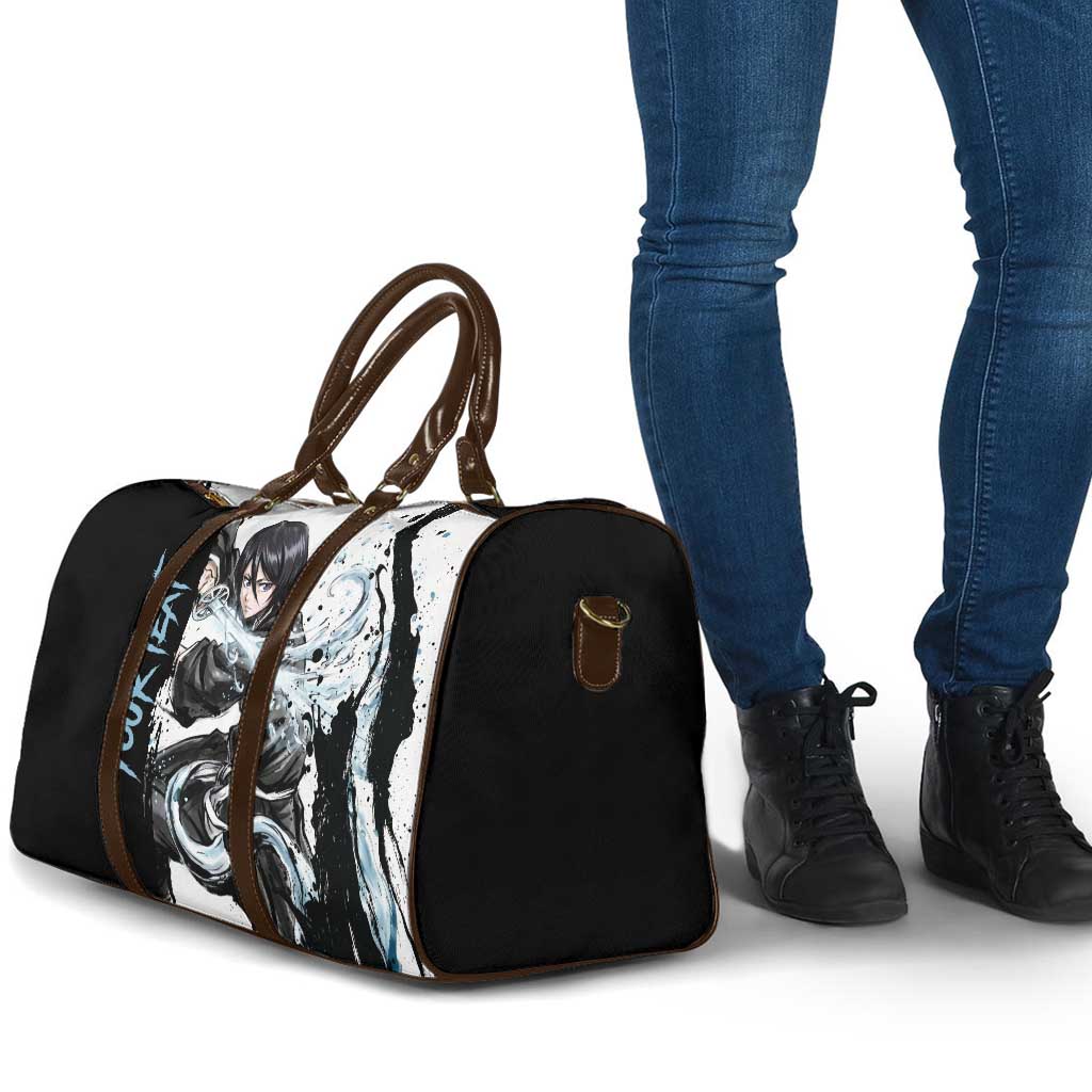 Personalized Rukia Kuchiki Travel Bag Ink Splash Anime Brush Style