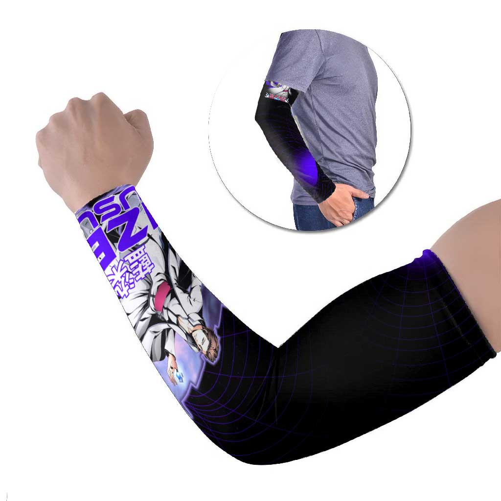 Aizen Sousuke Bleach Arm Sleeves Cosmic Anime Energy Grid Style