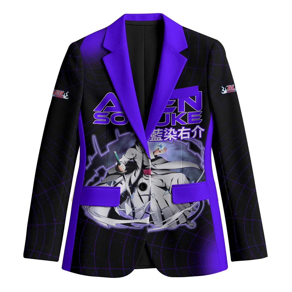 Aizen Sousuke Bleach Blazer Cosmic Anime Energy Grid Style