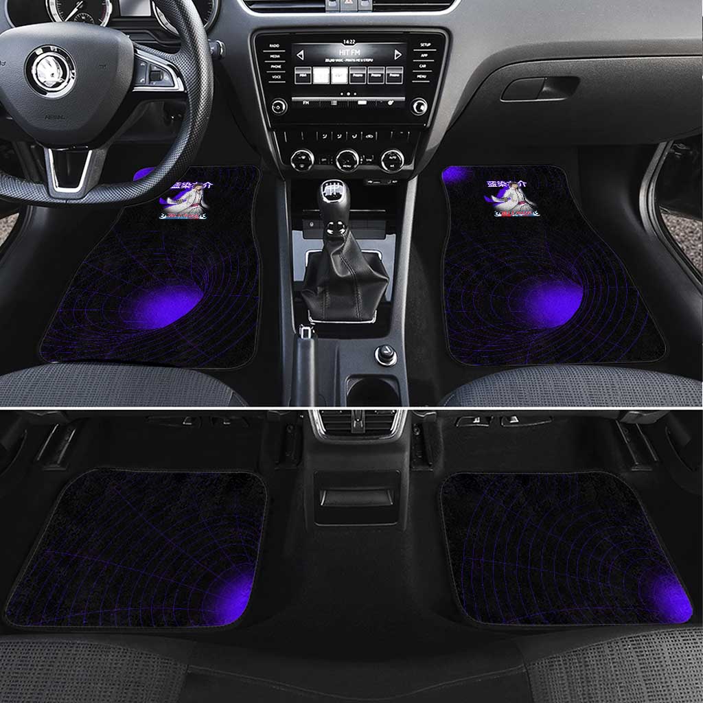 Aizen Sousuke Bleach Car Mats Cosmic Anime Energy Grid Style