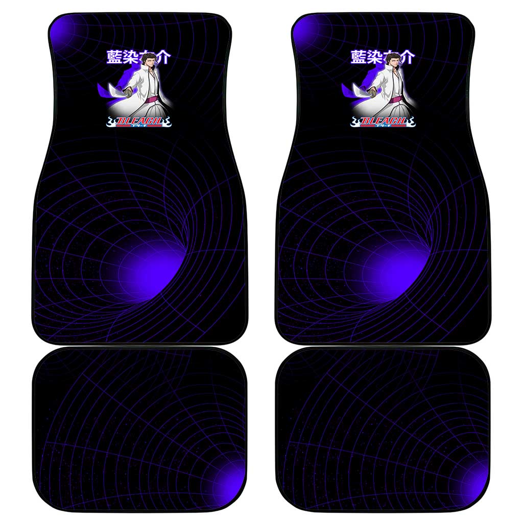 Aizen Sousuke Bleach Car Mats Cosmic Anime Energy Grid Style
