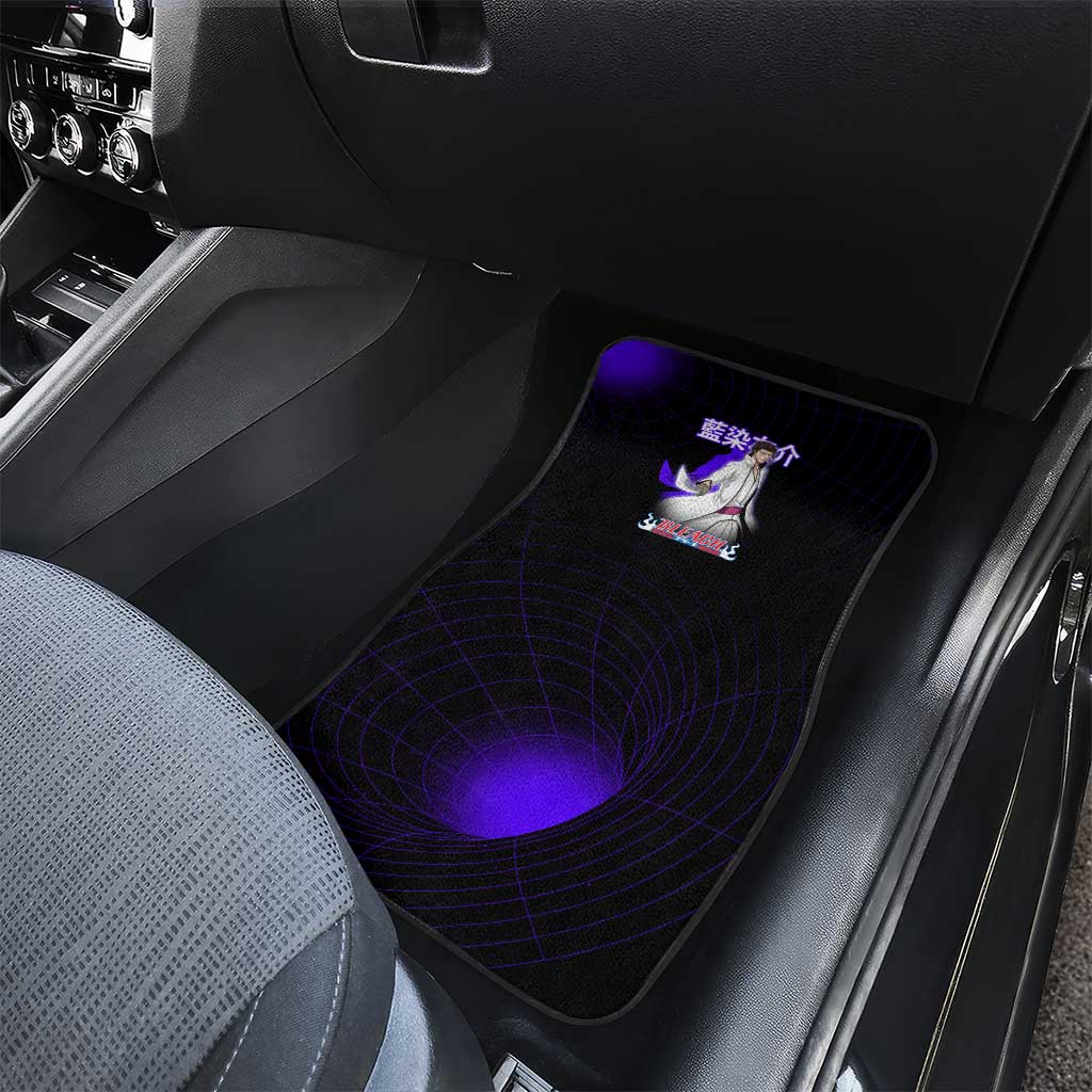 Aizen Sousuke Bleach Car Mats Cosmic Anime Energy Grid Style