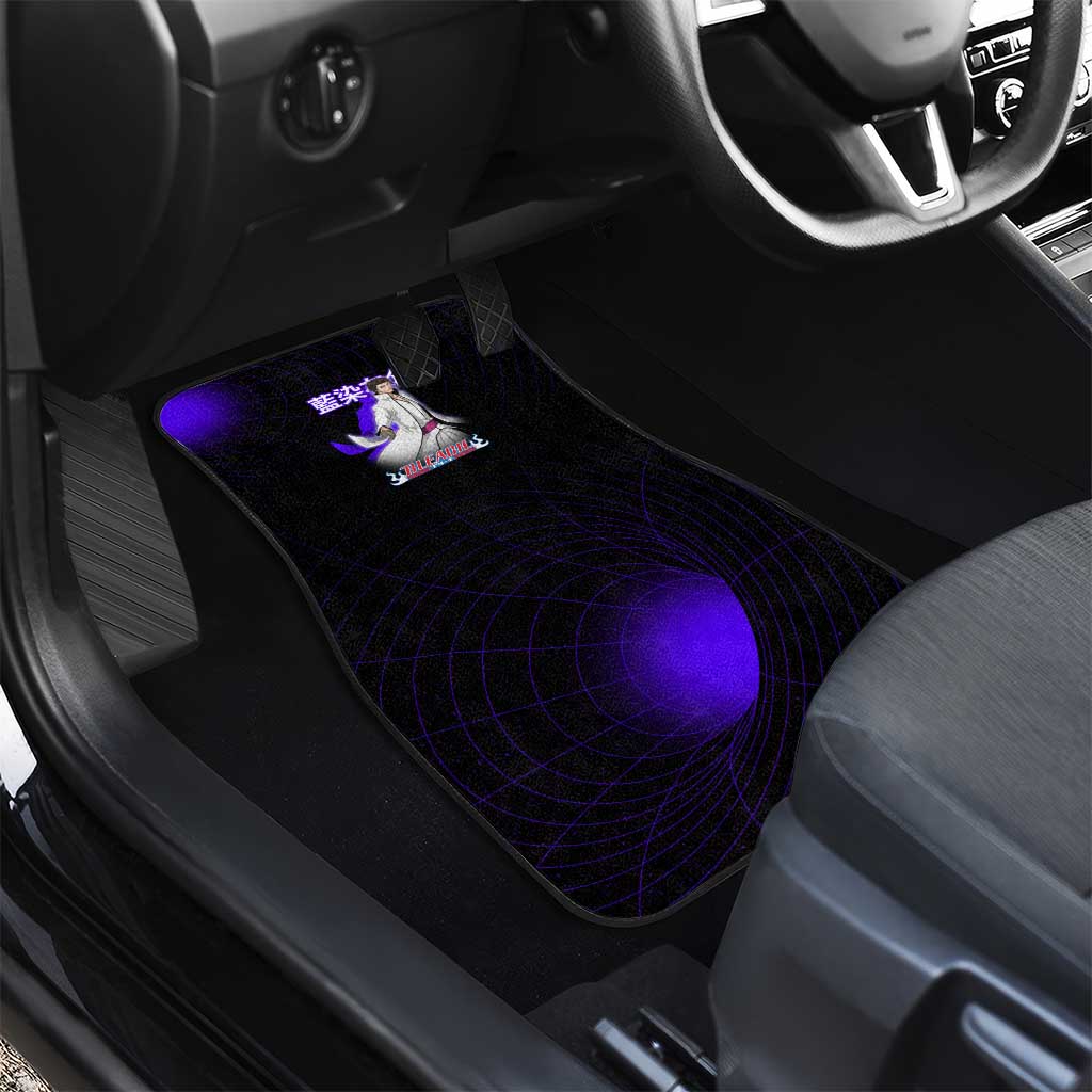 Aizen Sousuke Bleach Car Mats Cosmic Anime Energy Grid Style