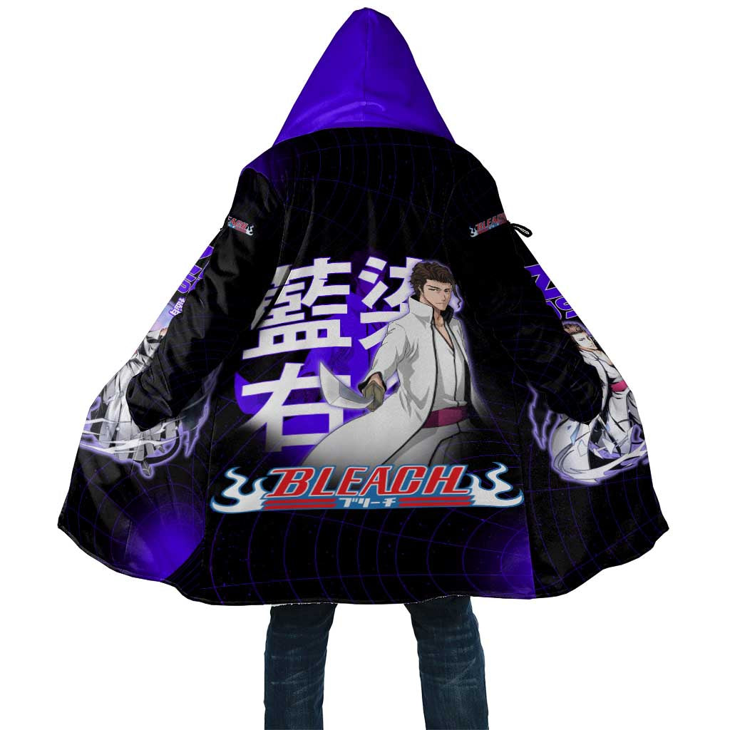 Aizen Sousuke Bleach Cloak Cosmic Anime Energy Grid Style