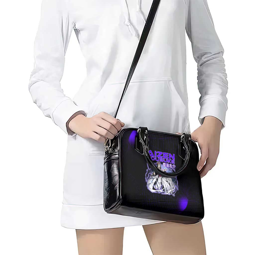 Aizen Sousuke Bleach Shoulder Handbag Cosmic Anime Energy Grid Style