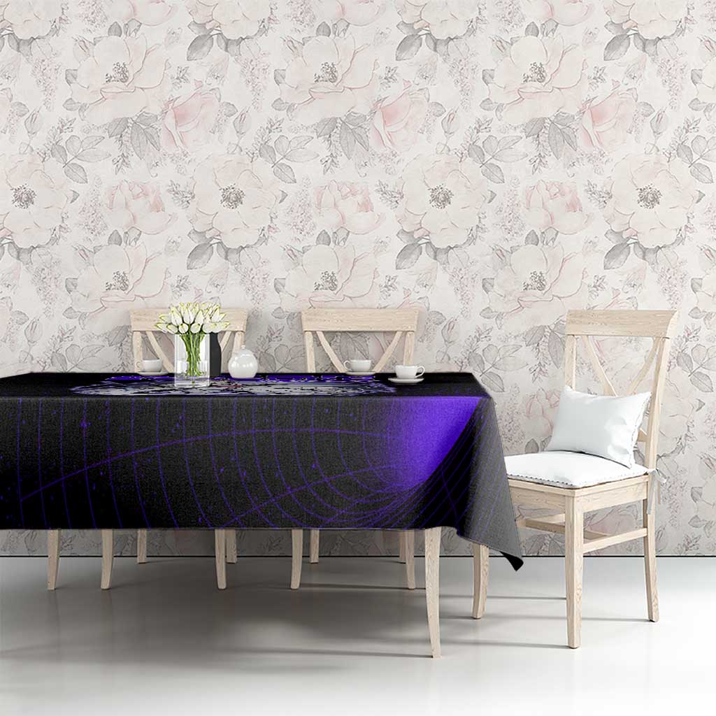 Aizen Sousuke Bleach Tablecloth Cosmic Anime Energy Grid Style