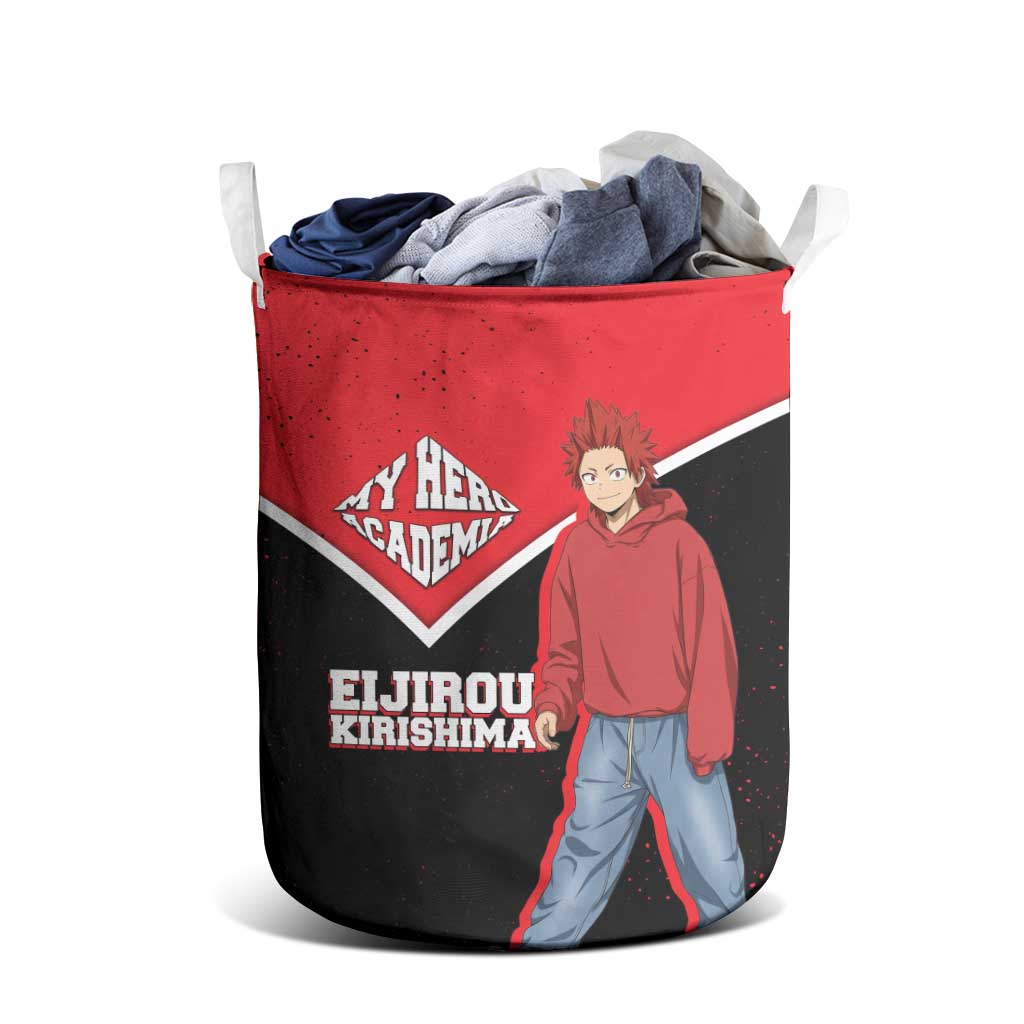 Eijirou Kirishima My Hero Academia Laundry Basket Bold Comic-Inspired Anime Style