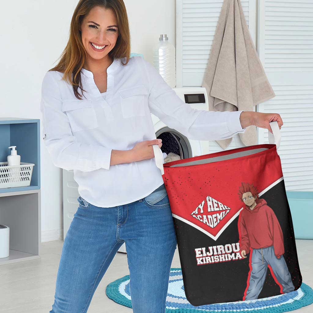 Eijirou Kirishima My Hero Academia Laundry Basket Bold Comic-Inspired Anime Style