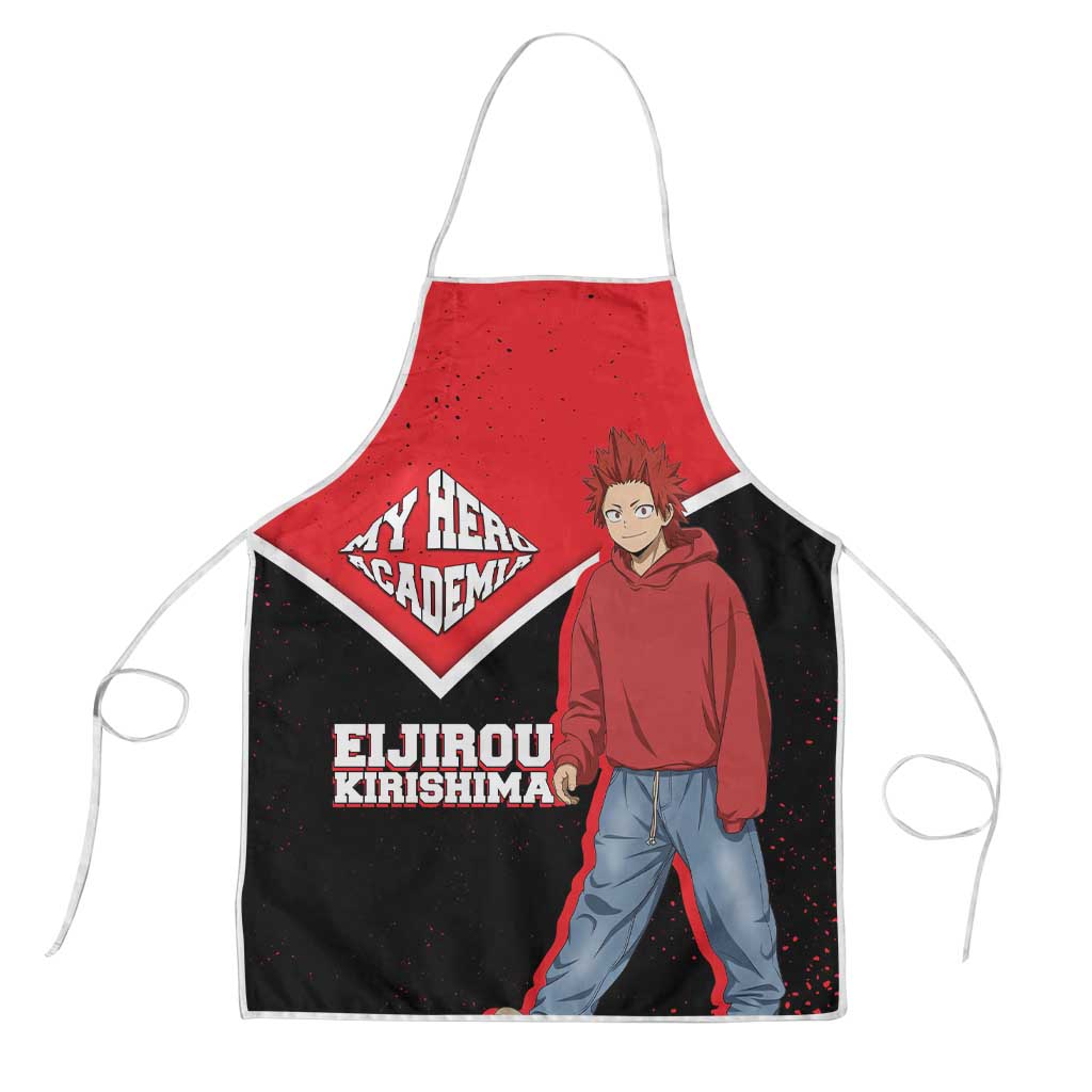 Eijirou Kirishima My Hero Academia Apron Bold Comic-Inspired Anime Style