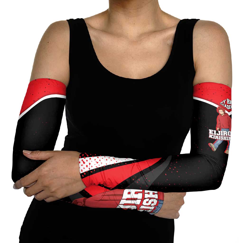 Eijirou Kirishima My Hero Academia Arm Sleeves Bold Comic-Inspired Anime Style