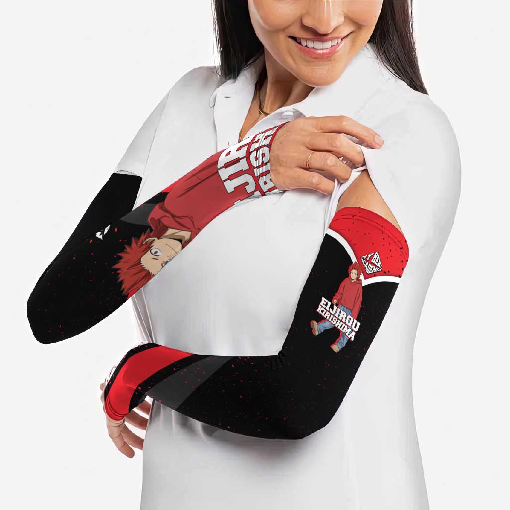 Eijirou Kirishima My Hero Academia Arm Sleeves Bold Comic-Inspired Anime Style
