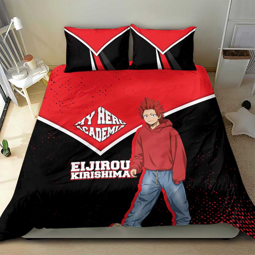 Eijirou Kirishima My Hero Academia Bedding Set Bold Comic-Inspired Anime Style