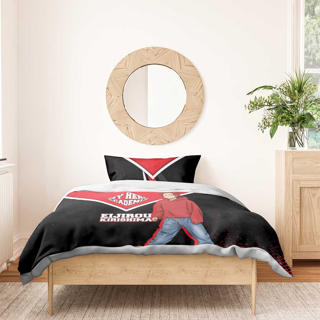 Eijirou Kirishima My Hero Academia Bedding Set Bold Comic-Inspired Anime Style