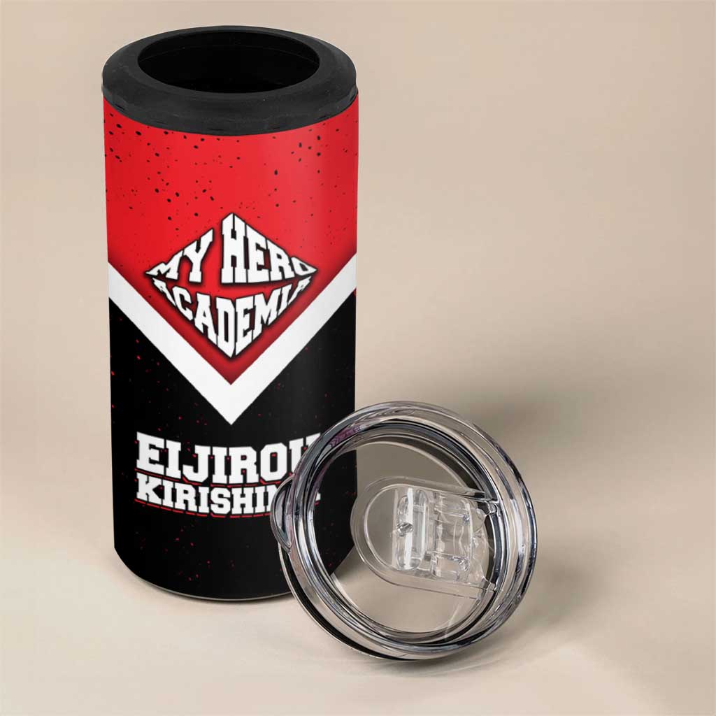 Eijirou Kirishima My Hero Academia 4 in 1 Can Cooler Tumbler Bold Comic-Inspired Anime Style