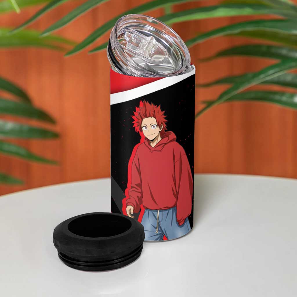 Eijirou Kirishima My Hero Academia 4 in 1 Can Cooler Tumbler Bold Comic-Inspired Anime Style