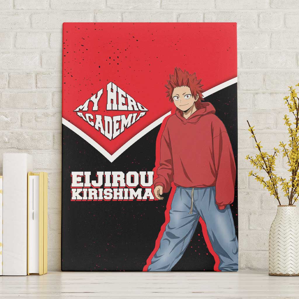 Eijirou Kirishima My Hero Academia Canvas Wall Art Bold Comic-Inspired Anime Style