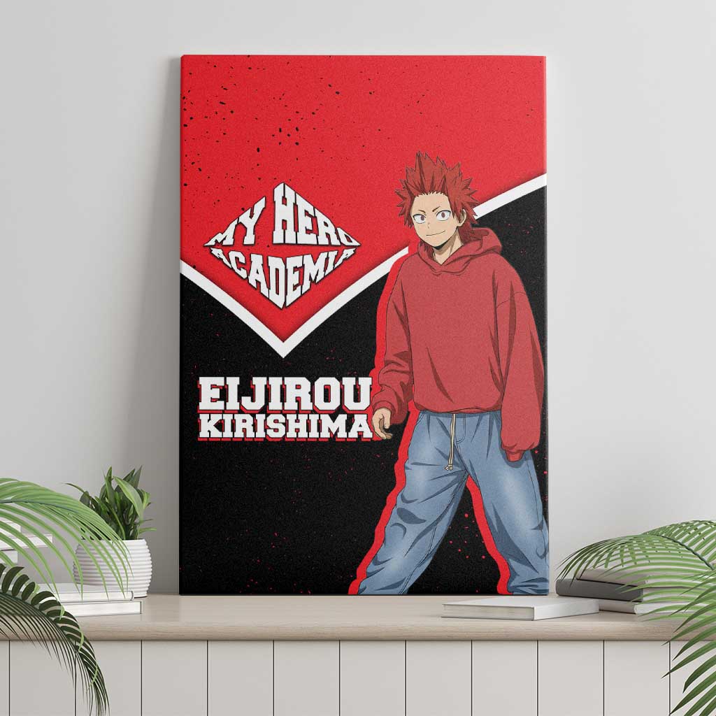 Eijirou Kirishima My Hero Academia Canvas Wall Art Bold Comic-Inspired Anime Style
