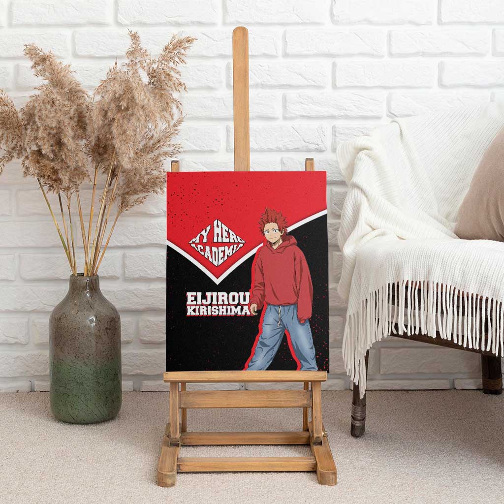 Eijirou Kirishima My Hero Academia Canvas Wall Art Bold Comic-Inspired Anime Style